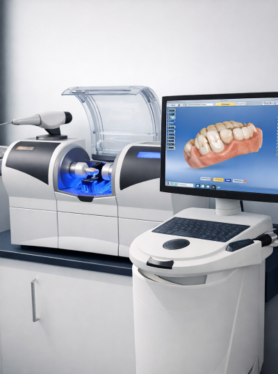 3D CEREC technologija dantų protezavimui