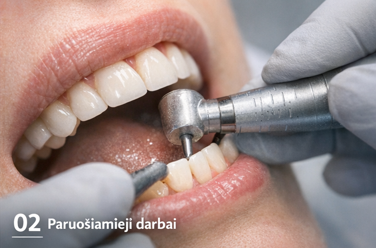 Paruošiamieji darbai