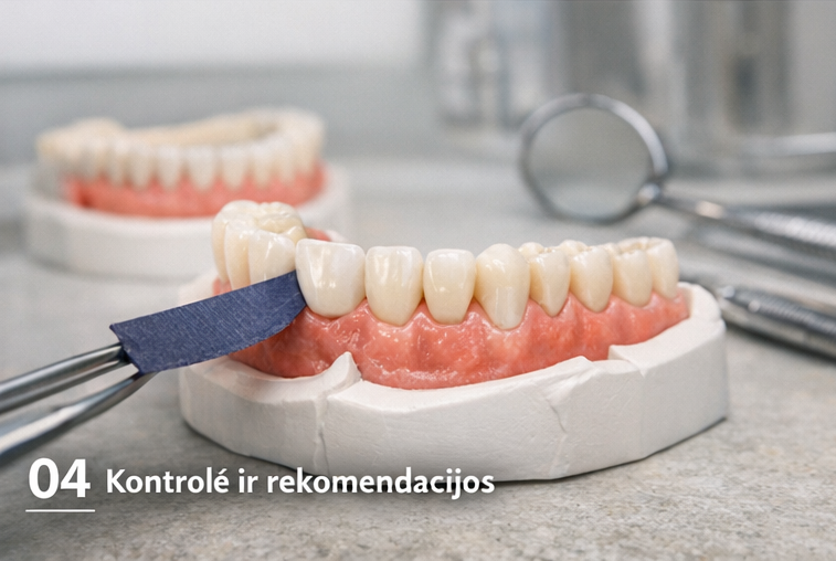 Kontrolė ir rekomendacijos
