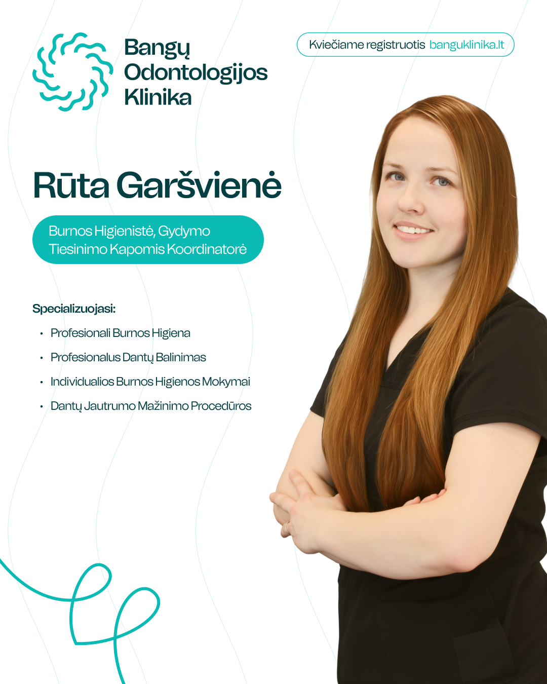 Bangų odontologijos klinikos gydytojas